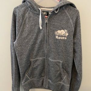 Roots Salt & Pepper Original Zip Up Hoodie